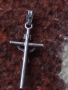 Старо сребърно кръстче 43817, снимка 2