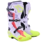 Мотокрос ботуши ALPINESTARS TECH 10 S-VENTED PURPLE/YELLOW/DIVA PINK, снимка 2