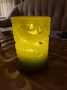 Светилник имитация нефрит с електрическа свещ, снимка 7