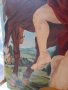 Огромна майсторска картина масло на платно Рубенс подпис, снимка 5
