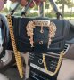 Луксозна Черна чанта Versace кодSG114Z, снимка 1 - Чанти - 44190821