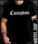 Тениска с щампа COMPTON, снимка 1 - Тениски - 36211945