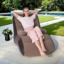 Надуваемо Кресло тип Шезлонг за почивка и релаксация, до 150 кг, снимка 6
