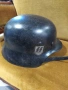 Стара немска военна каска ww2, снимка 1