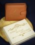 Лазерно гравирано мъжко портмоне от италианска естествена кожа , снимка 1 - Портфейли, портмонета - 42195791