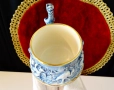 Порцеланова чаша Capodimonte,ангели,злато. , снимка 7