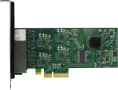 rb44ge 4x1000Mbps порта на един PCI-ex4 нископрофилна low profile, снимка 5