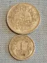 Две монети 5 франка 1949г. Франция - 1 франк 1944г. Франция за КОЛЕКЦИЯ ДЕКОРАЦИЯ 30338, снимка 1