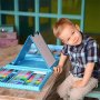 Детски комплект за рисуване в куфар от 208 части , снимка 1 - Рисуване и оцветяване - 41859984