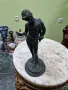 Стара страхотна антикварна френска бронзова фигура статуетка , снимка 3