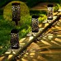 Градинска соларна LED ЛЕД лампа Водоустойчива Декорация за пътека градина