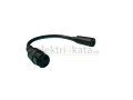 Адаптерен кабел DC 5.5 x 2.5 мм към GX12 3pin 12mm, снимка 2