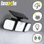 Мощна соларна LED лампа 167 LED 500 lm интелигентно осветление за вашия дом и градина, снимка 3