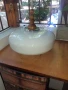 Стар български абажур полилей от соца, снимка 7