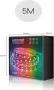 RGB LED лента 5050, 5 метра, дистанционно управление, Music Sync цвета, APP контрол, 5 метра, снимка 6