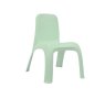 Детски пластмасов стол, без подлакътници, зелен, 38x44x52см 