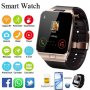 Bluetooth Смарт часовник с камера, SIM карта, 3G - Smart watch DZ09, снимка 2