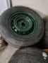 Джанти стоманени 17'' за Мицубиши Паджеро 4, снимка 1