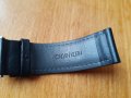 22mm черна кожена каишка  Calvin Klein с закопчалка пеперуда , снимка 4