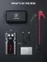НОВ 5000A автомобилен стартер, захранващ блок jump starter, авариен стартер, бързо зареждане с USB.., снимка 7