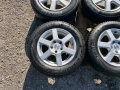 Алуминиеви джанти 15цола 5x112+ЗИМНИ ГУМИ Goodyear 195/65/15 за Vw,Audi,Skoda,Seat, снимка 8