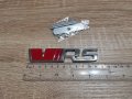Skoda VRS емблема за решетка червено със сребристо, снимка 3