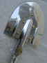 Нова, малка лопатка - шансов инструмент от неръждаема хром никелова стомана,арт,старинна,винтидж, снимка 11