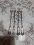 Стари антикварни посребрени вилички W.F. Rogers около 1890 г, снимка 1
