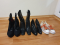 Четири чифта обувки, снимка 1 - Дамски обувки на ток - 44692980