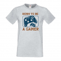 Мъжка тениска Born To Be A Gamer, снимка 4