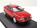 Audi S2 Coupe 1992 - мащаб 1:43 на Solido моделът е нов в PVC дисплей-кейс, снимка 7