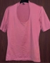 S. Oliver дамска розова тениска с отворено деколте 36/38 за спорт, снимка 1