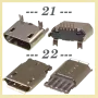 Букса  конектор USB micro  , 2/5 pin connector, снимка 12