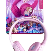 Безжични слушалки с вграден микрофон Barbie, сгъваеми и регулируеми, снимка 2 - Слушалки, hands-free - 44707786