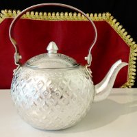 Старинен чайник,кана Thailand,маркиран. , снимка 1 - Антикварни и старинни предмети - 33807745
