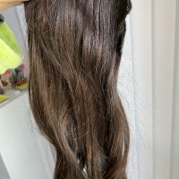 Естествена славянска коса 80см треса, снимка 2 - Аксесоари за коса - 38907704