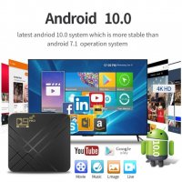 TV ANDROID 10.0 HOME BOX, D9 PRO 5G, 2GB, 16GB, 4K, HD, снимка 1 - Плейъри, домашно кино, прожектори - 38782047