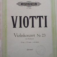 Violinkonzert Nr. 23 für Violine und Klavier Giovanni Battista Viotti, снимка 1 - Специализирана литература - 39070025