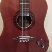Компрометирана ел-акустична 12 струнна китара  Eko ., снимка 2 - Китари - 38850195