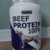 Muscle Dog 100% кучешки телешки протеин,1100гр протеин за кучета (-35%) Намаление, снимка 9 - Питбул - 24372523
