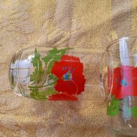 Ретро стъклени чашки , снимка 14 - Антикварни и старинни предмети - 44449222