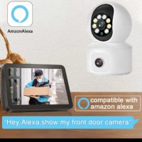 НОВА Camera 4K dual lens wifi  / Камера / Бебефон , снимка 4 - HD камери - 41449659