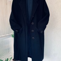 Красиво модерно черно палто, снимка 3 - Палта, манта - 34278606