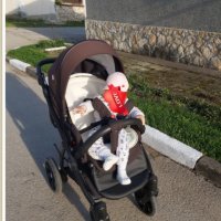 Продава се бебешка количка Тутис уно 2в1,  ЗАЕДНО  с двата коша , снимка 11 - Детски колички - 32159842