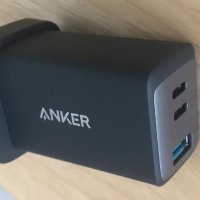 Нов Anker щепсел 3-портово бързо компактно USB C зарядно устройство Стенен адаптер, снимка 8 - Друга електроника - 42267650