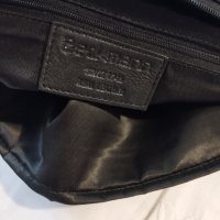 RICARDO COLLI - ЕСТЕСТВЕНА КОЖА мъжка,голяма,черна чанта през рамо за лаптоп или таблет, снимка 7 - Чанти - 41682749
