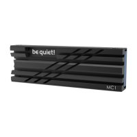 Част за охлаждане be quiet! M.2 SSD cooler MC1 COOLER, Fits single and double sided M.2 2280 modules, снимка 1 - Други - 40268465