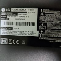 LG 43UK6200PLA на части, снимка 3 - Части и Платки - 44292750