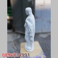Статуя от бетон Исус Христос Висока 55 см, снимка 3 - Градински мебели, декорация  - 35844794