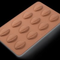 12 ореха орехчета орех черупки силиконов молд форма фондан сладки шоколад и др, снимка 2 - Форми - 35803291